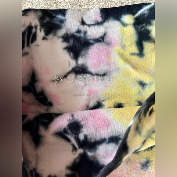 Electric & Rose tie dye Venice leggings - Picture 3 of 5